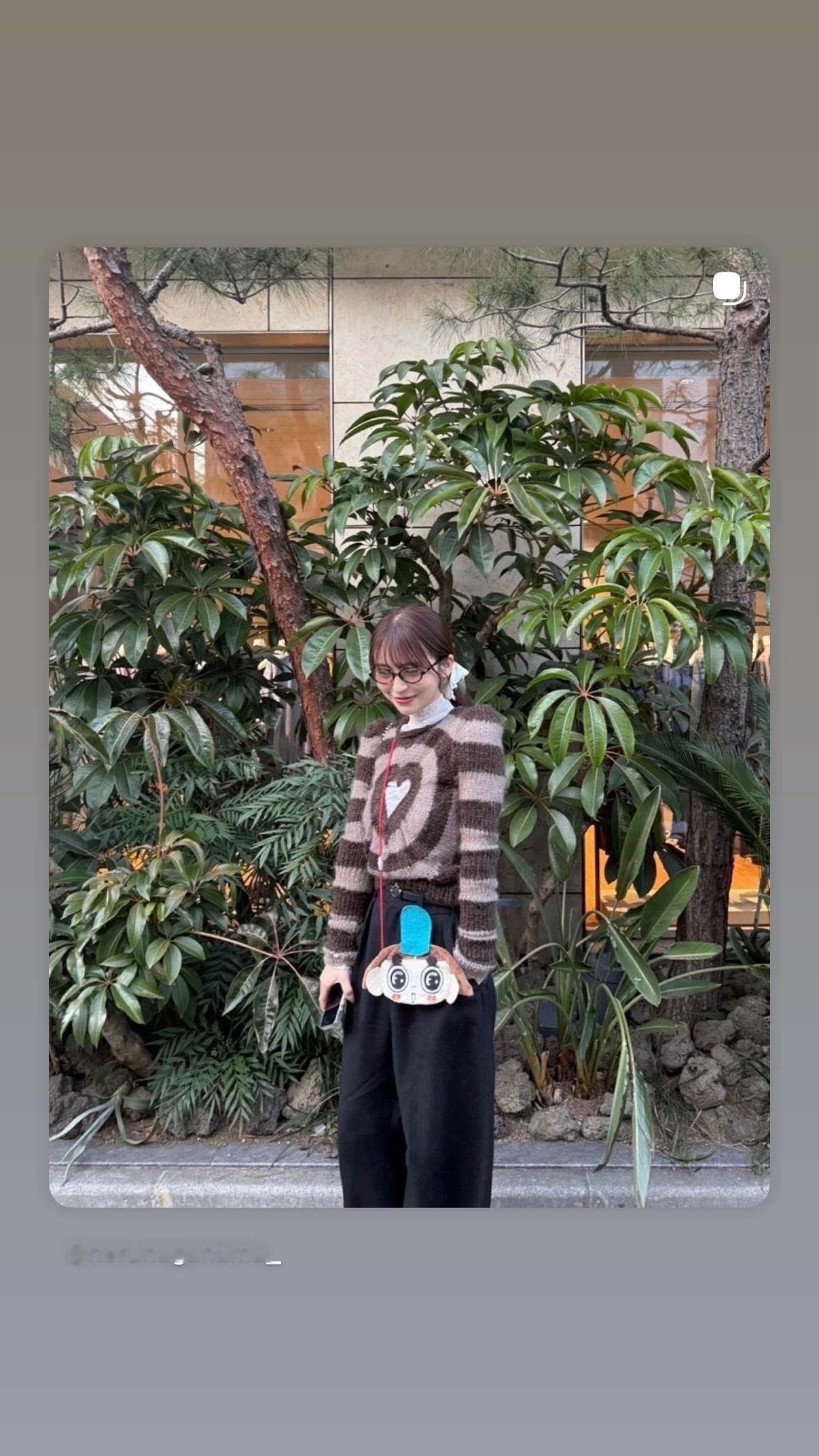 長濱ねる「私服」　おコメの女