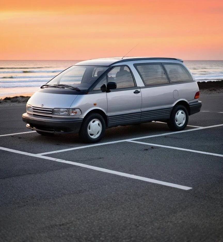 不是所有MPV都叫子弹头1999年的丰田TCR10，是初代“子弹头”的收官之作。