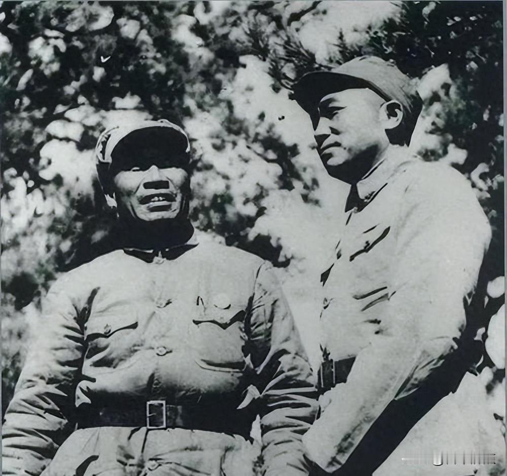 朱德和彭德怀，不是兄弟却比兄弟还稳，一个从不抢话一个从不退话。他们搭档二十多年