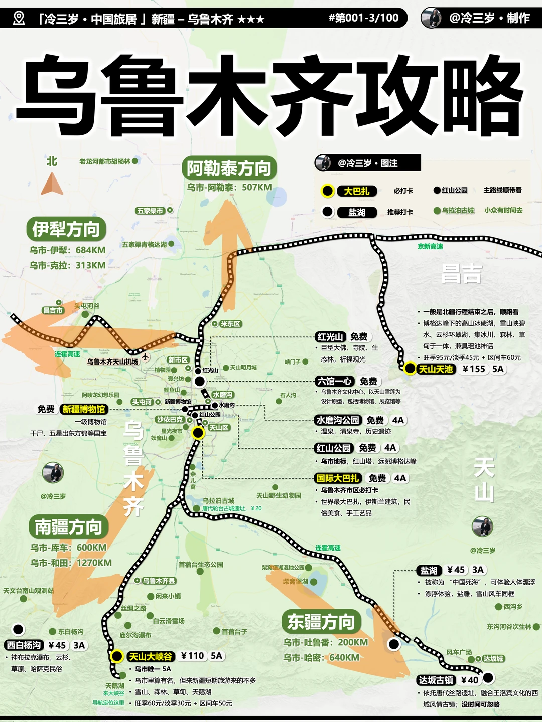 新疆中转站：乌鲁木齐有啥好玩的，旅游攻略