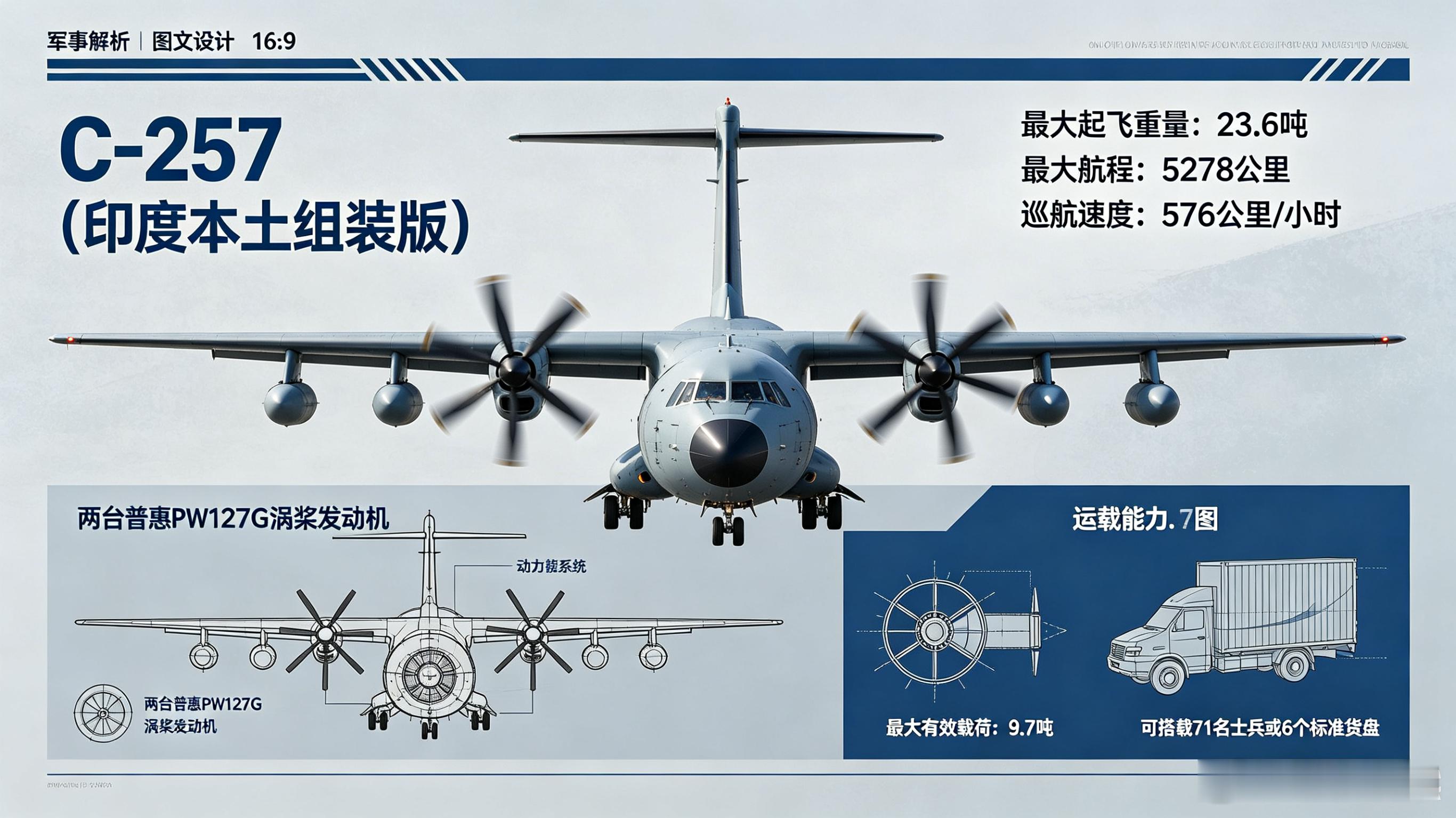 每天认识一件兵器——C-295中型战术运输机今天聊聊轻型运输机家族里的“全能多面