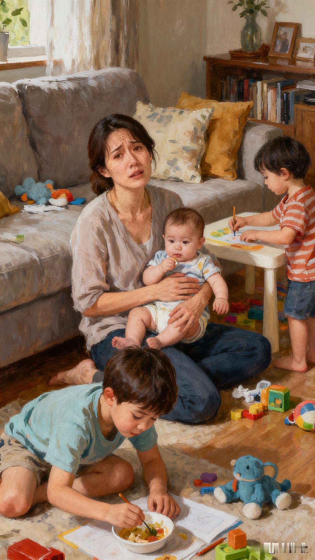 建议家里有全职妈妈的，把丈夫的工资直接发给老婆一半。经常刷到全职妈妈的吐槽，