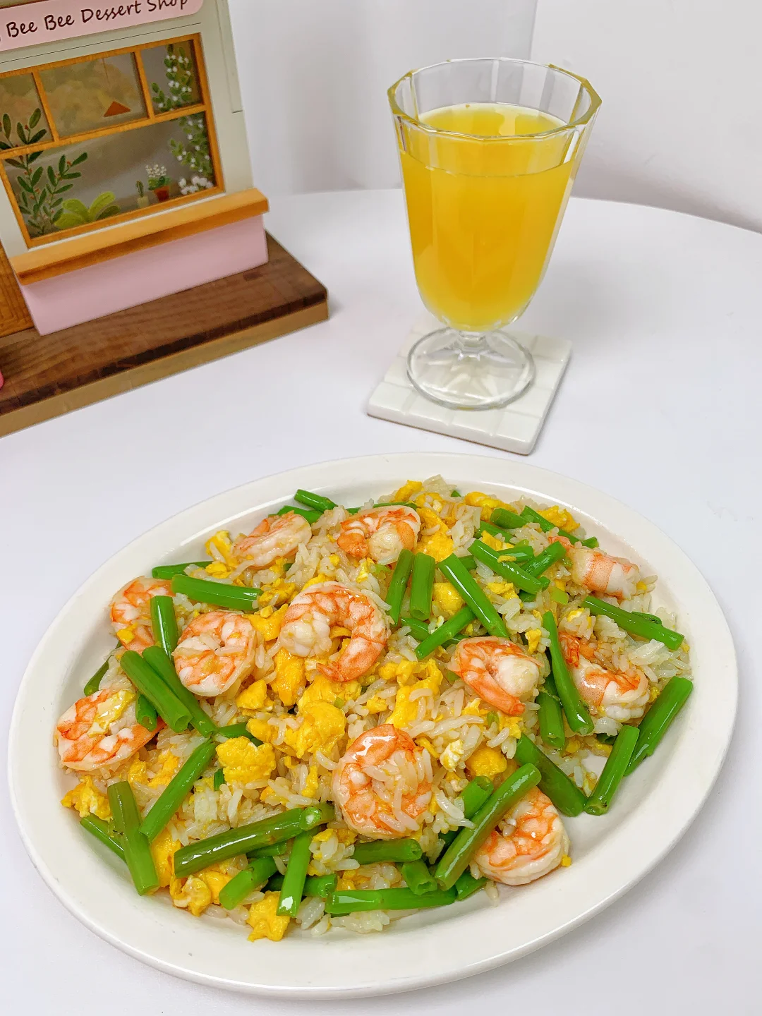 阿福教我减肥吃什么｜空心菜虾仁炒饭！