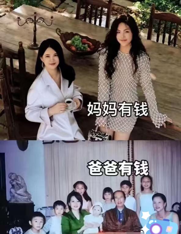 果然还是得妈妈有钱。网友说的话都对。毕竟是看戏的人，看的最清。你看看人家王