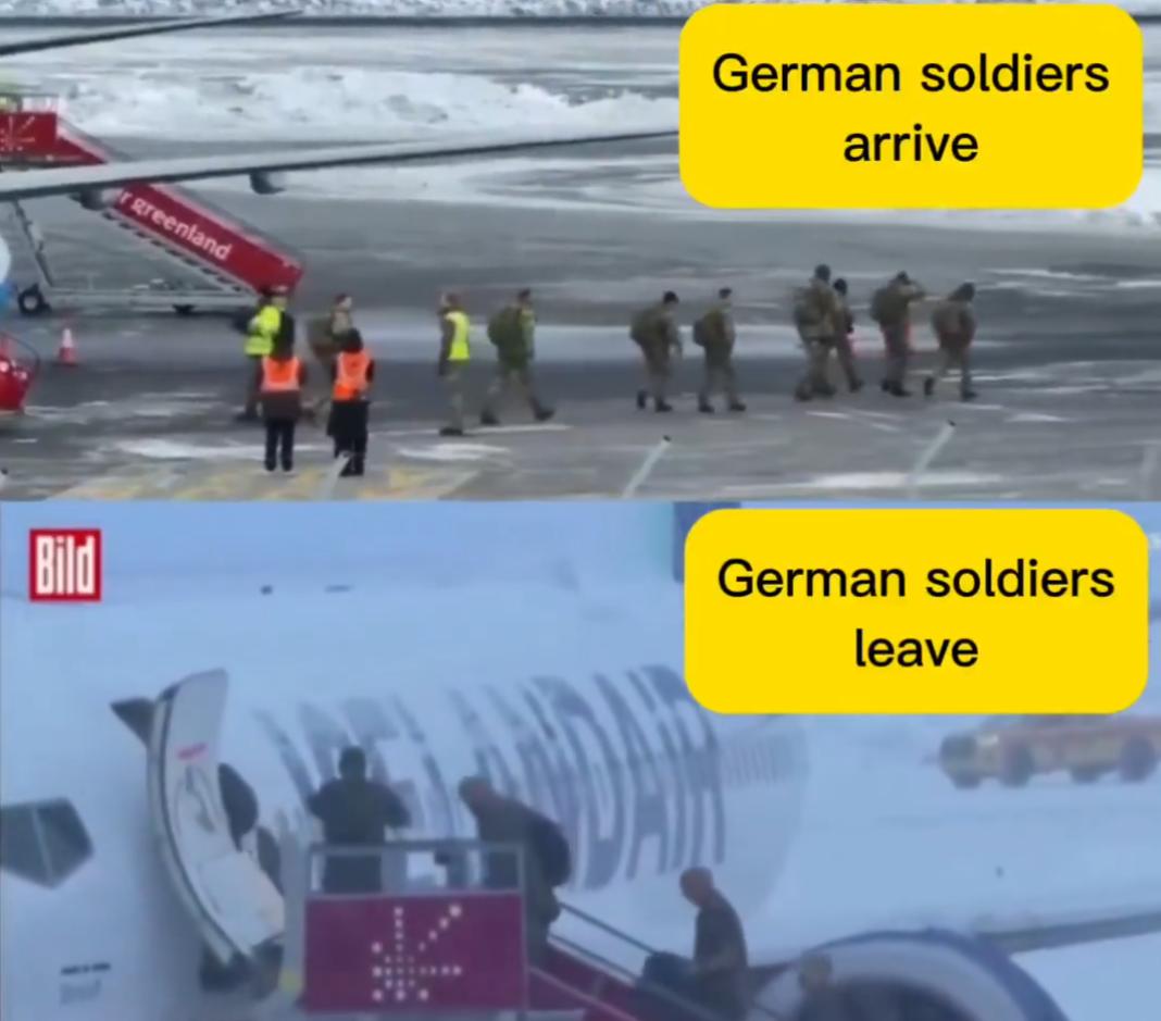 比法国投降还快！才在格陵兰岛待了2天，“七国联军”主力13名德军就全撤了刚被