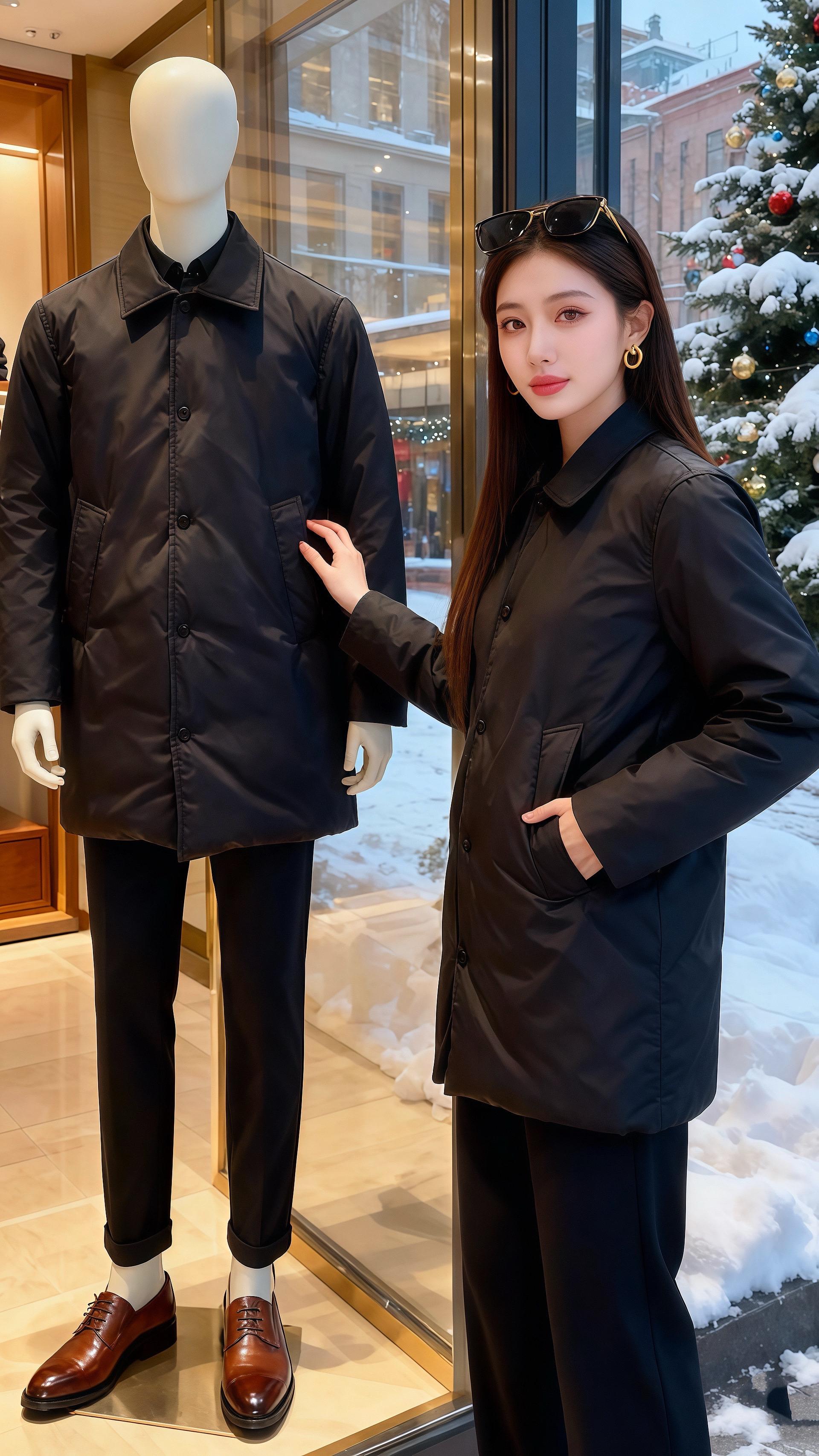 雪落咖啡香  初雪裹着圣诞灯串落满窗沿时，林晚推门进了这家咖啡厅。  ...