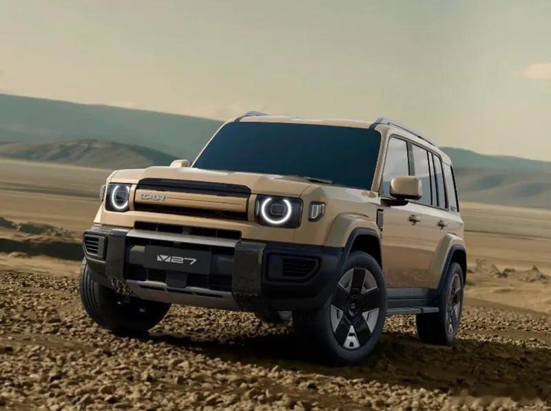 路虎卫士又被致敬了！自主品牌推全新硬派越野，449马力够用吗在中大型新能源SUV