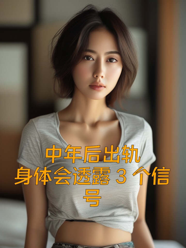 中年出轨藏不住！身体3个反常信号，第2个太准了！