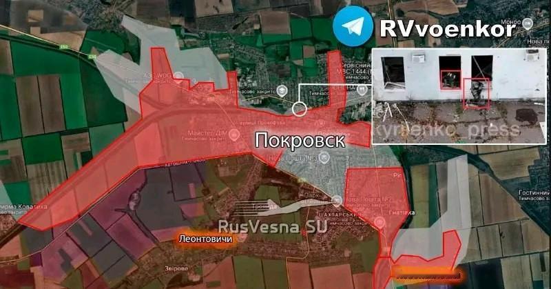 红军城俄乌两军控制区域变化：10月28日，俄军控制70％城区面积，约17.5平
