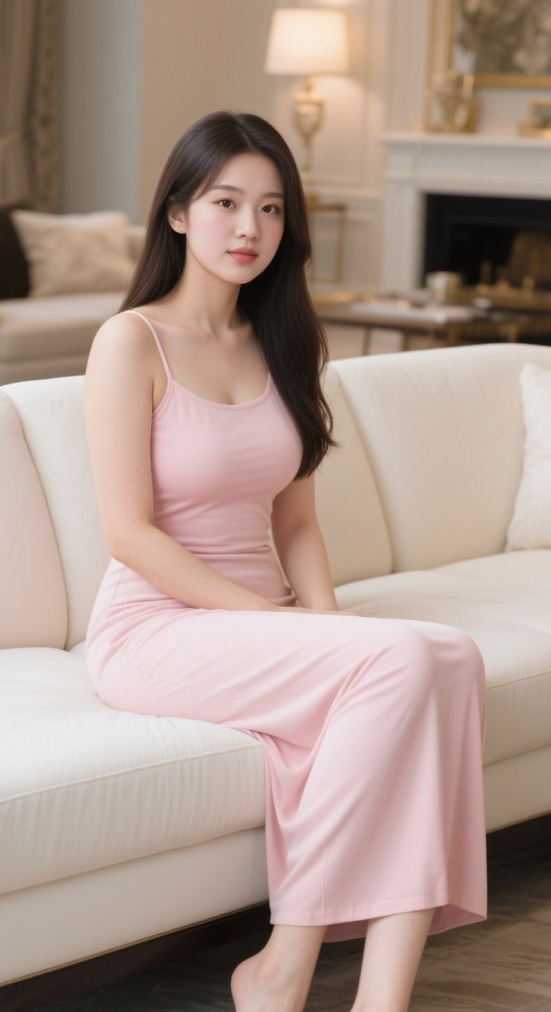 娇媚美眉居家日常，肤白貌美气质出众