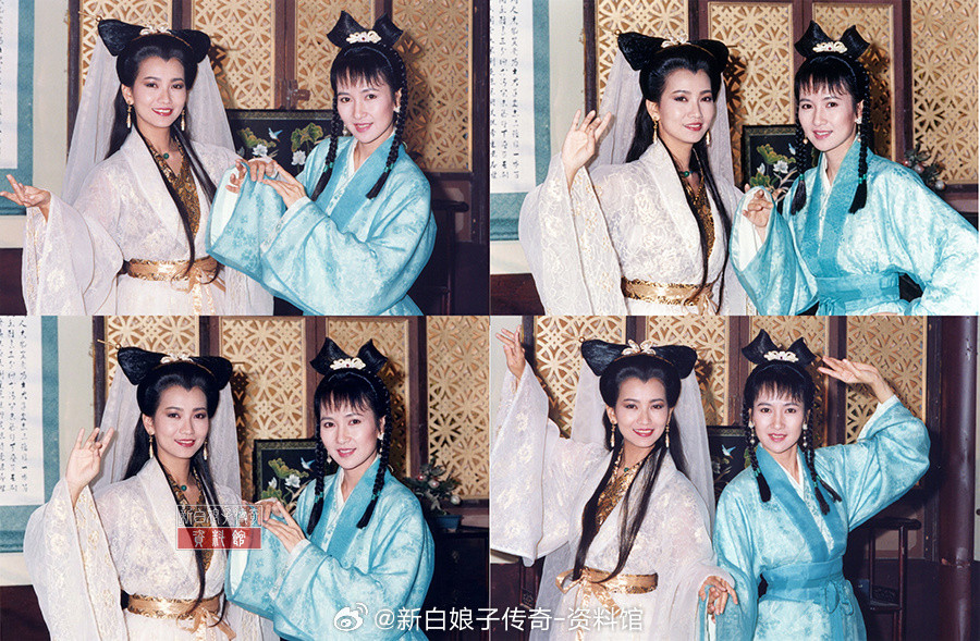 1992新白娘子传奇青白姐妹俩来个合影连拍知道是什么时候的剧情吗？