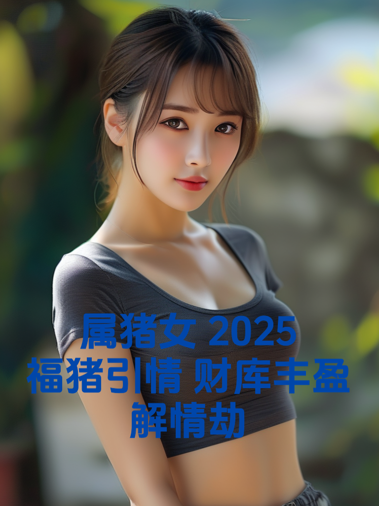 属猪女2025：福猪引情，财库丰盈解情劫