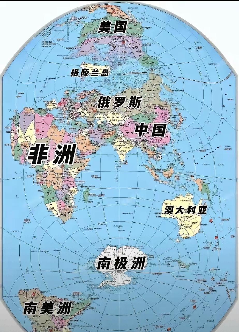 这样看世界地图，就知道美国为什么对格陵兰岛那么上心了，这就是最好的前出阵地啊，如