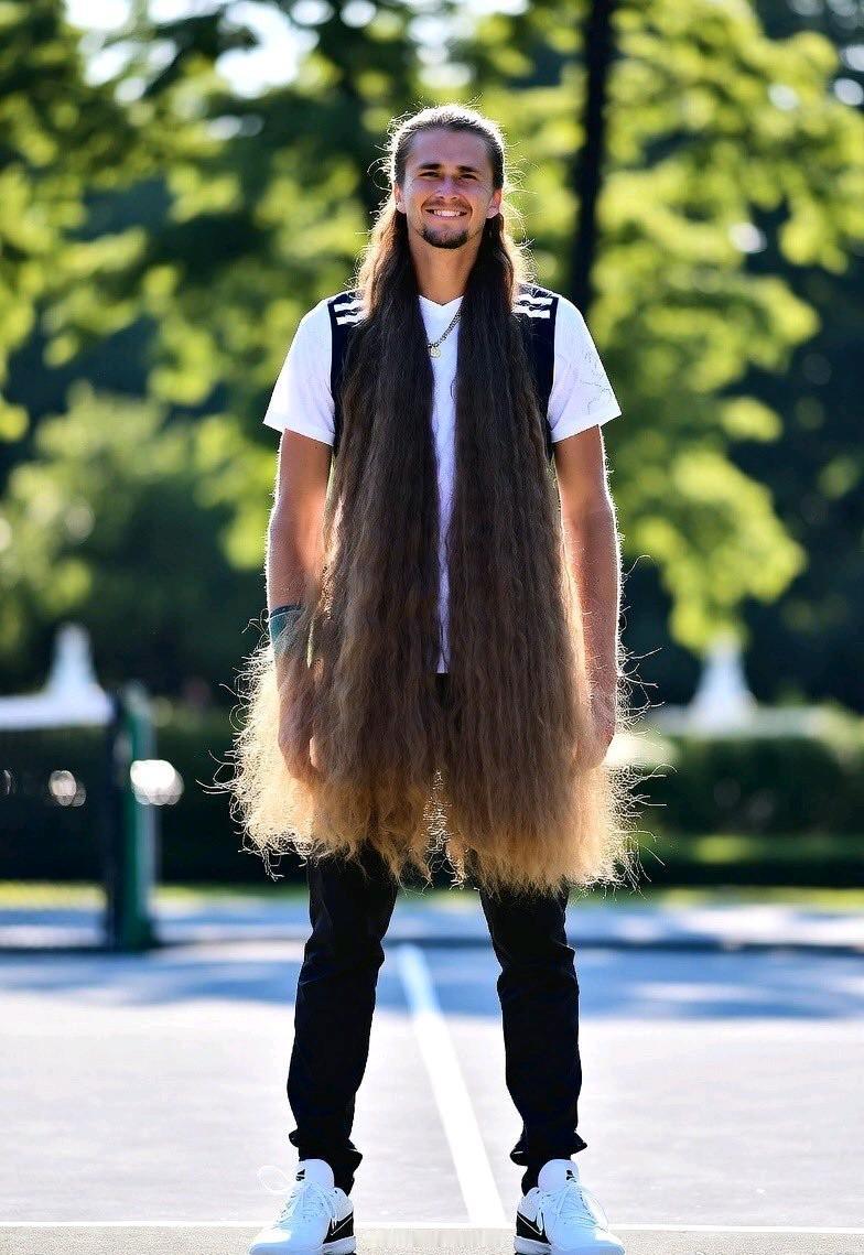 笑死！紫薇到死都剪不了头发了……兹维列夫：“如果我能战胜辛纳或阿尔卡拉斯赢得重