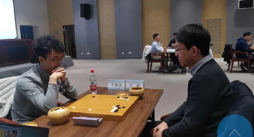 快报~天元赛精彩瞬间第39届同里杯中国围棋天元赛八强战在北京中国棋院战