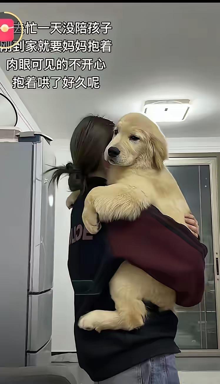 爱狗无错，但别丢了为人之本，亲情永远该在首位每天抱着狗又亲又啃的人，对父母能怎