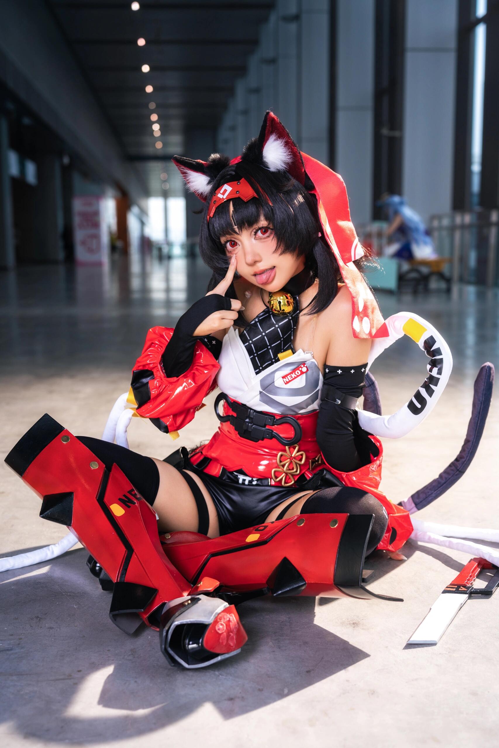 漫展养眼造型大赏 猫宫又奈cos 绝区零cos cosplay漫展小姐...