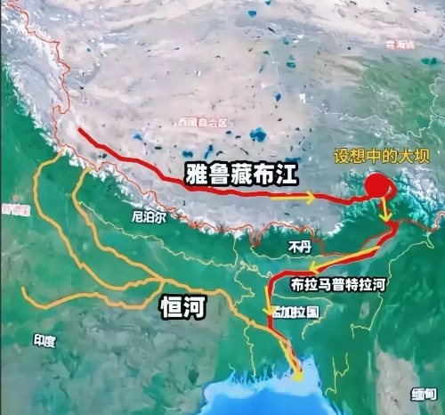 中国在雅鲁藏布江建设全球最大水电站，引发印度方面强烈反应。据《印度时报》7月19