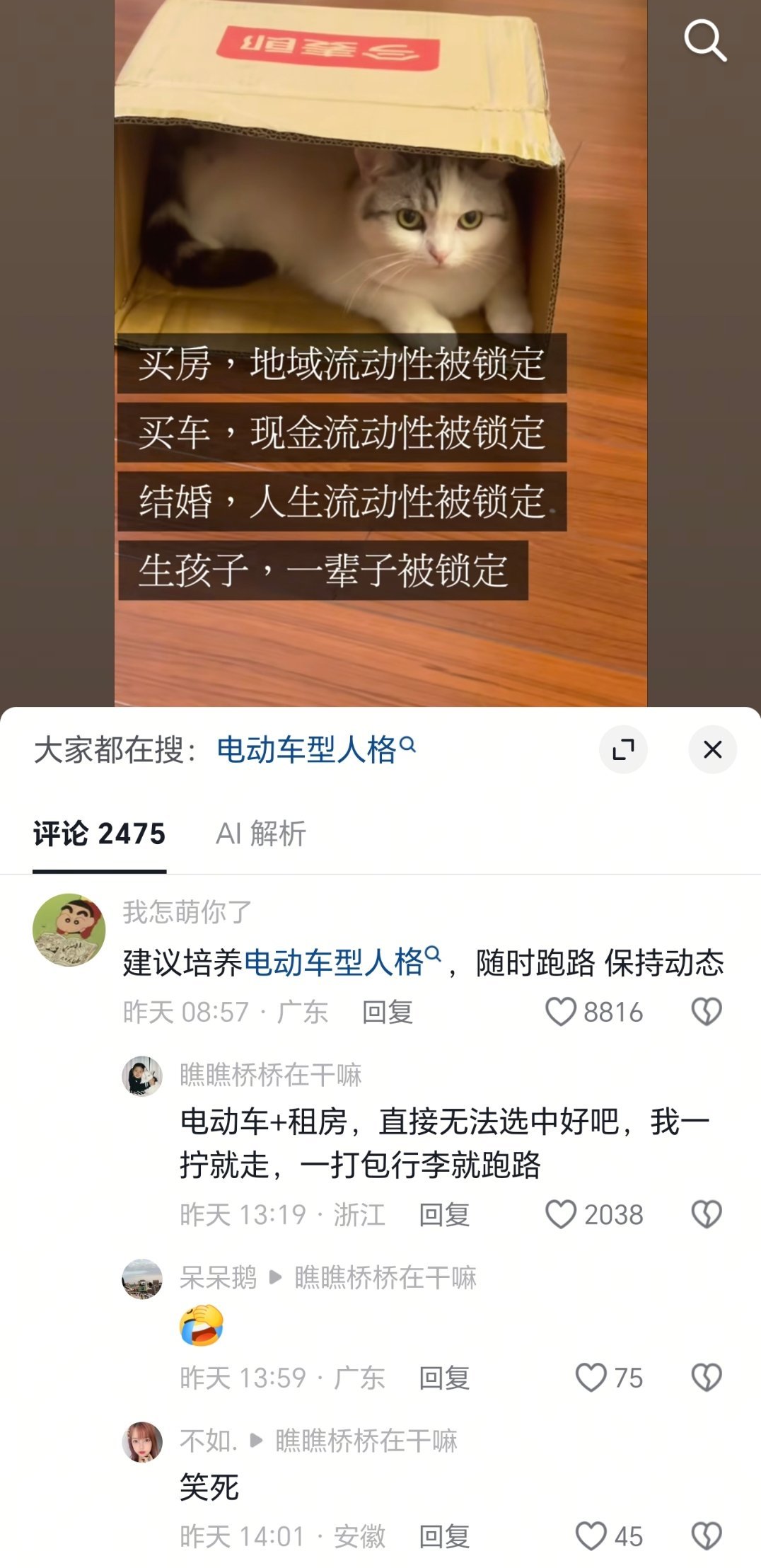 电动车型人格，一拧就跑路​​​