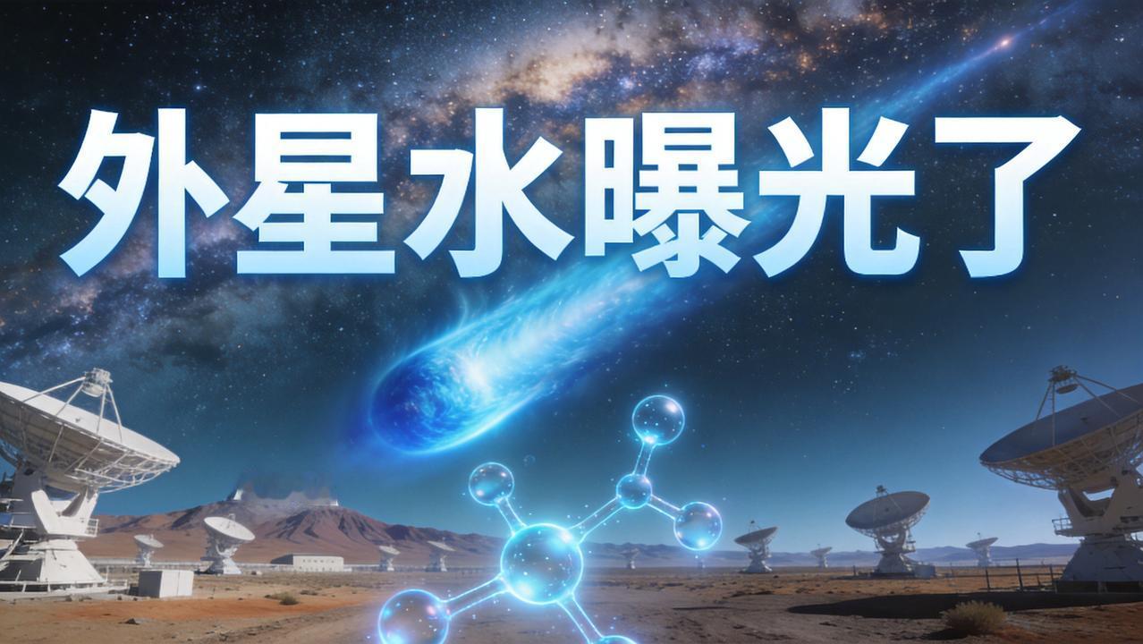 40倍！人类第一次在另一个太阳系彗星上，发现了比地球海水重40倍的水！这不是科