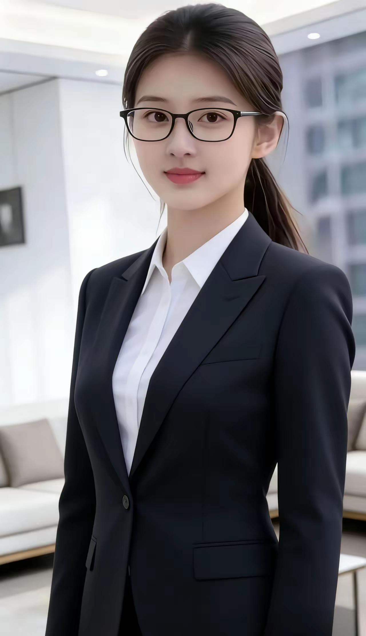 办公室的知性美女