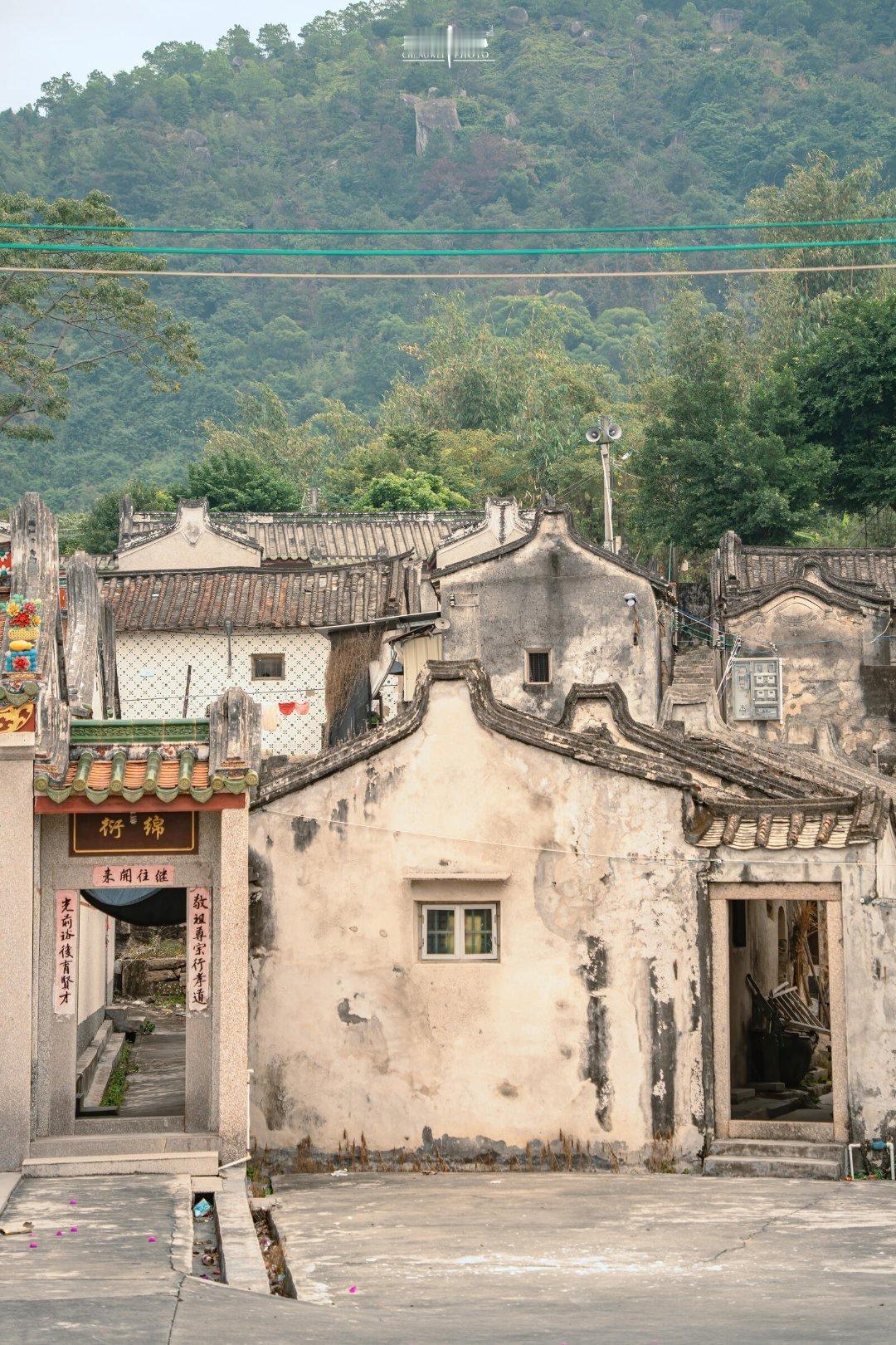 枫美村｜揭阳一个依山而建的潮汕古民居群在揭阳闲逛时，随手翻地图，意外发现一大片连