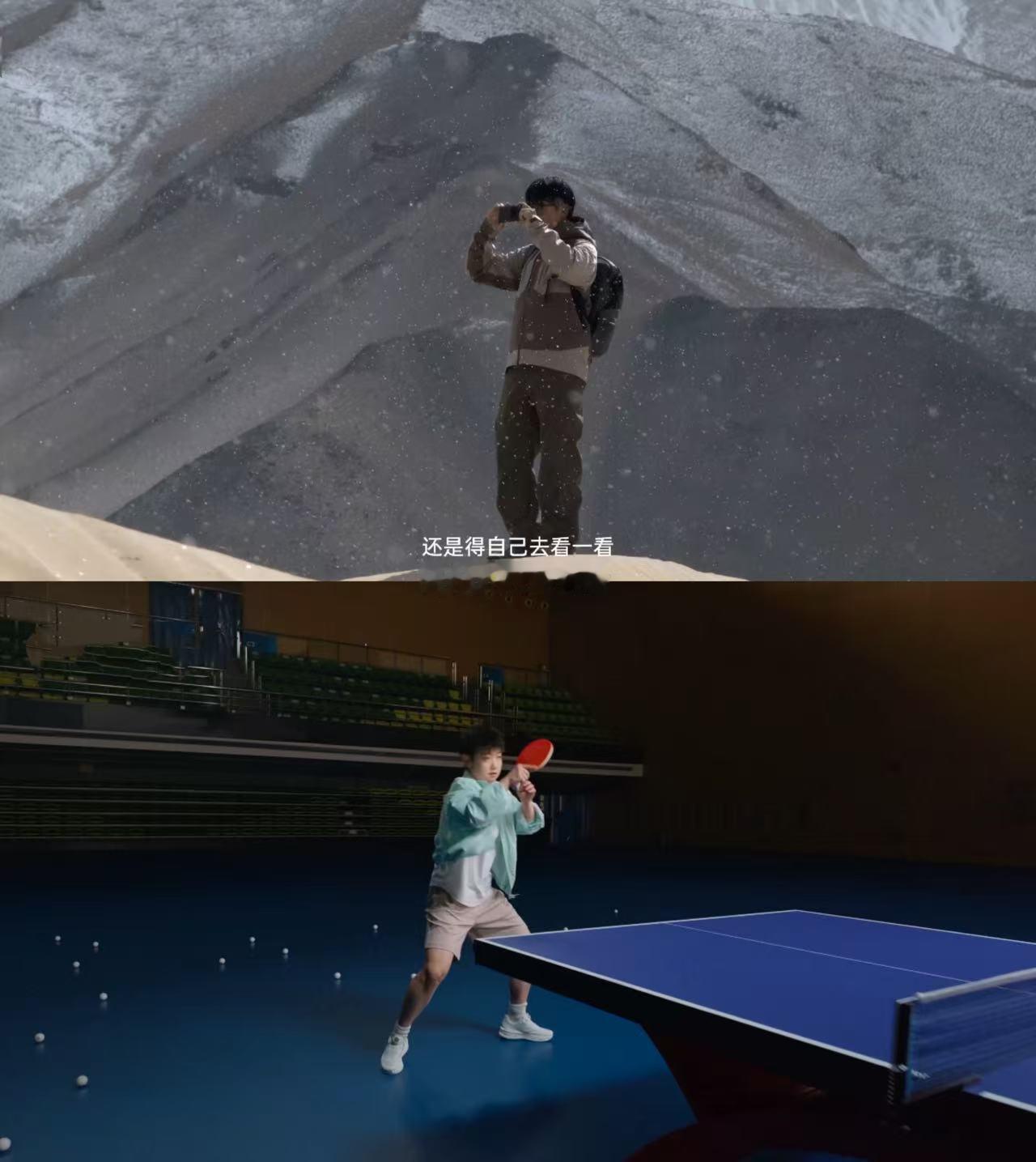 孙颖莎Links梦幻联动孙颖莎要成为孙颖莎球场上的莎莎让人热血沸腾，镜头前的莎