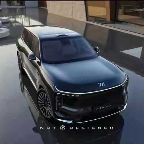 57🌙❗品鉴上汽旗舰大六座智己LS9上汽旗舰新品大六座智己LS9不仅颜值靓丽