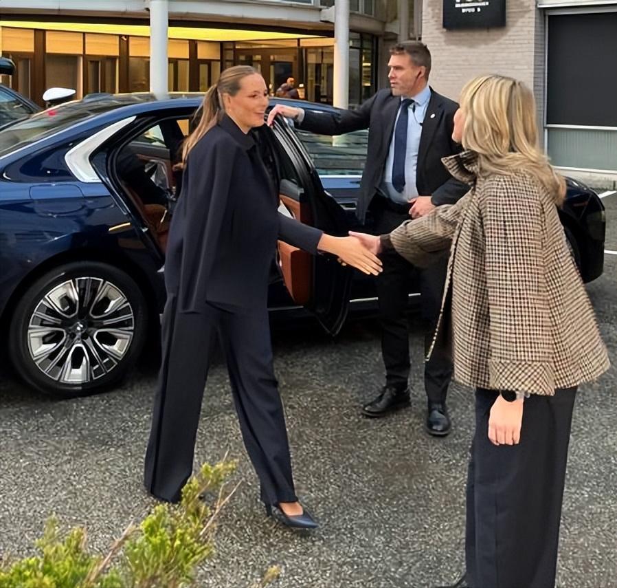 12月9日，挪威公主英格丽德·亚历山德拉接见挪威首位宇航员詹妮克·米克尔森！英