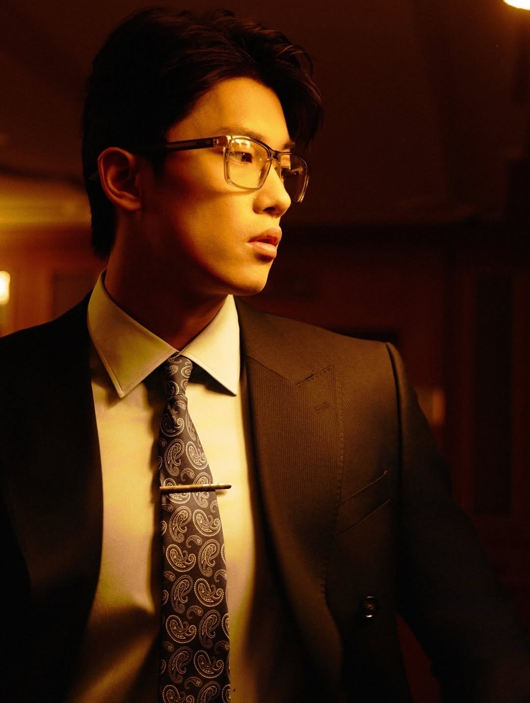 时装周汪顺——BOSS汪顺米兰时装周顺哥一组新图～📷