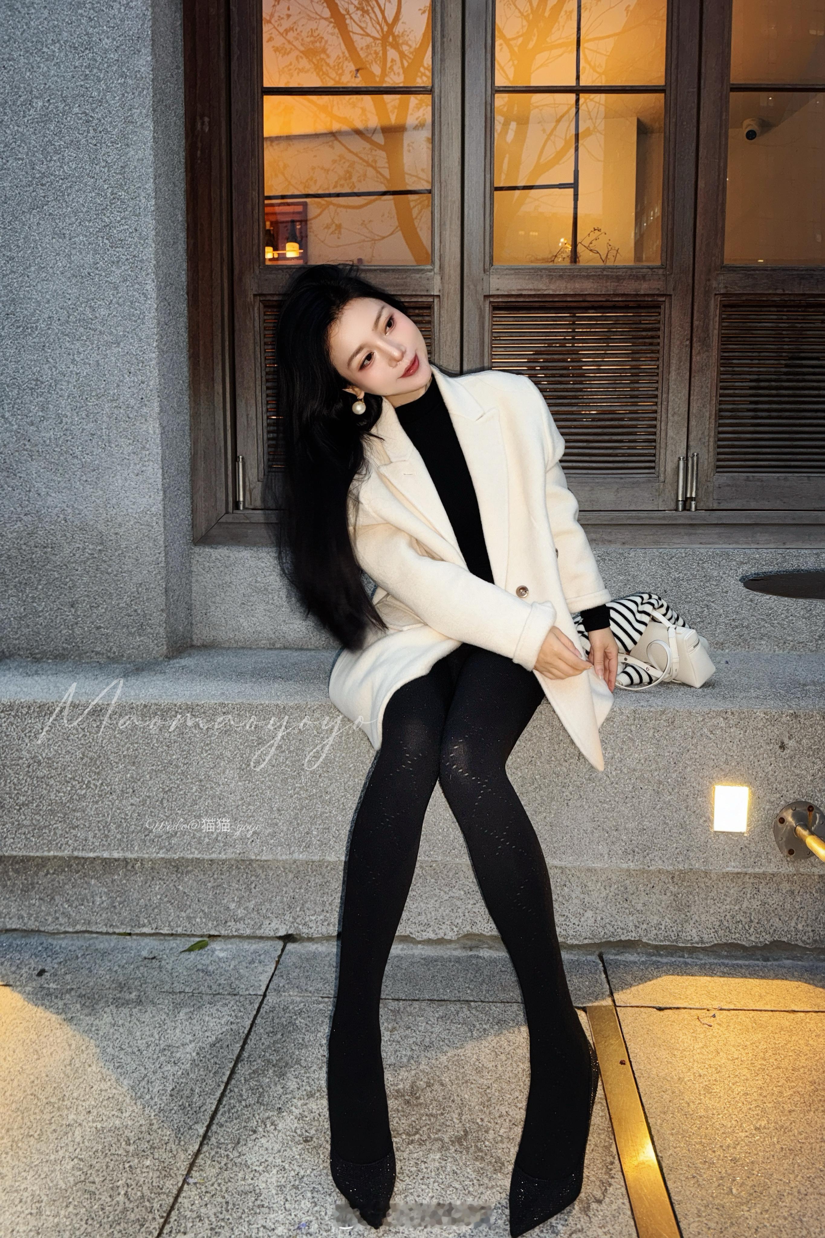 这个季节羊绒厚黑保暖又好看…涞觅「冬日序」