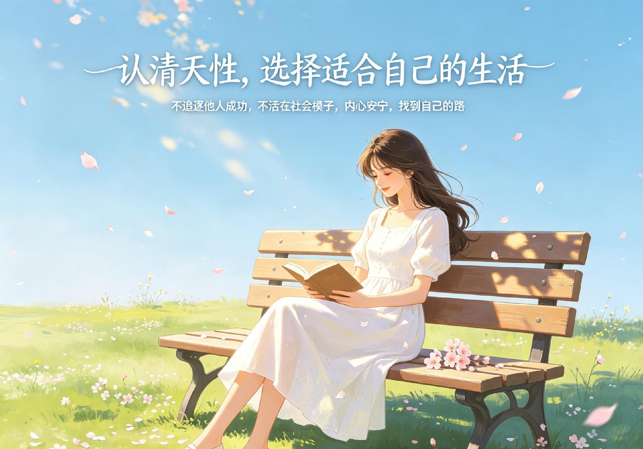 一个人应当尽早认清自己的天性，弄清楚自己究竟是怎样的人、真正在意什么、又无法忍受