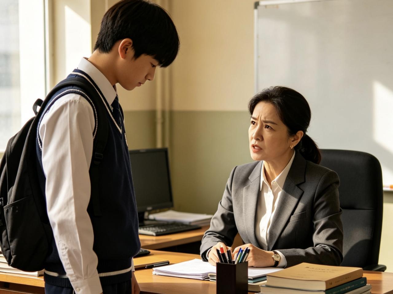 “以前有学生不学，但人家上课会安安静静的，不会影响老师上课。现在你们不学，整节课