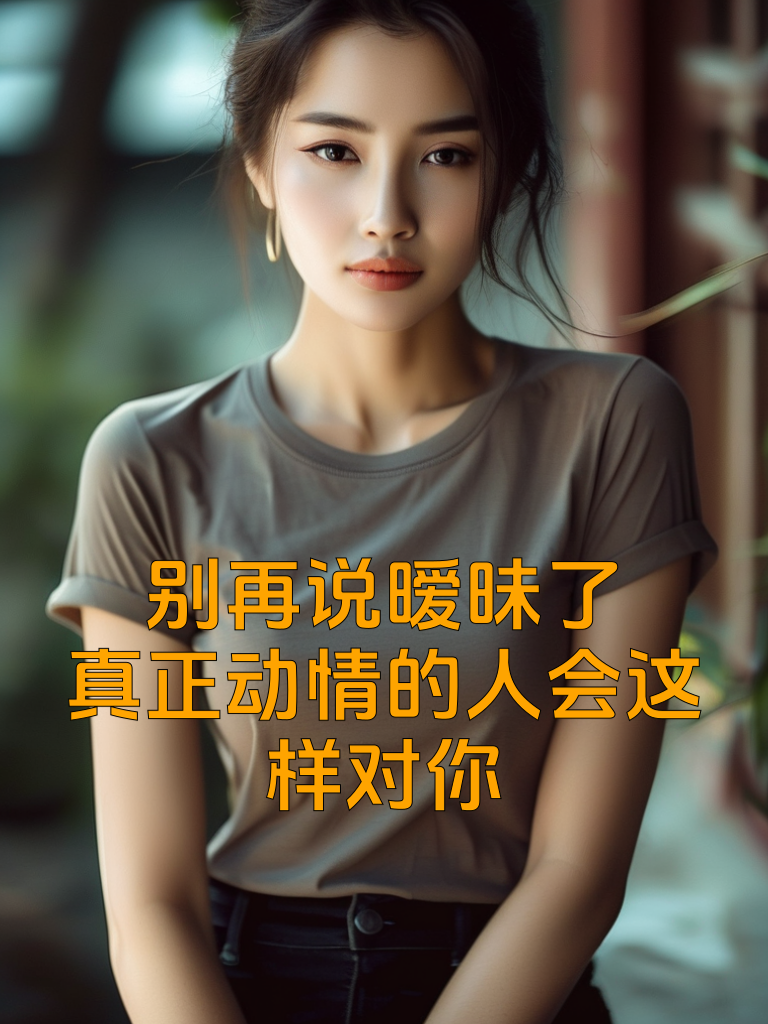 别再说暧昧了，真正动情的人会这样对你