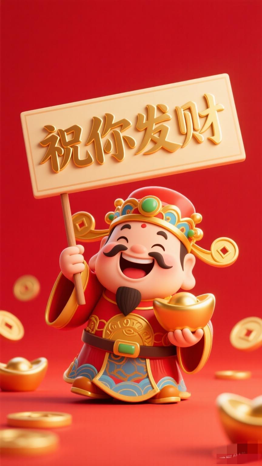 12句发财顺口溜，送给亲爱的朋友们。1、春风吹醒枝头绿，今年准能赚满钵2、江