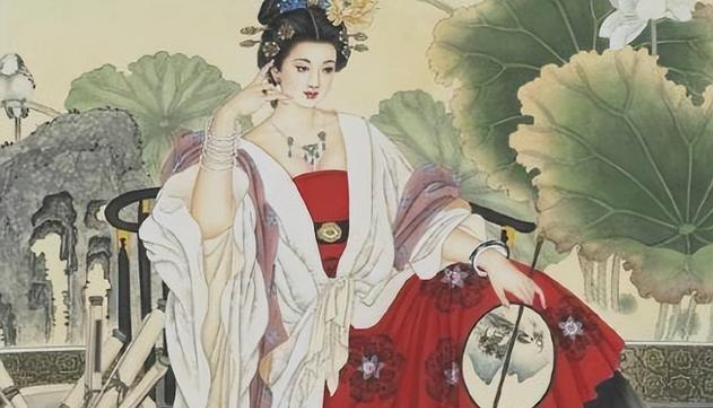 唐朝，杨玉环被李隆基灌醉了，迷迷糊糊间就看见，李隆基如同饿狼一般，将她拦腰抱起，