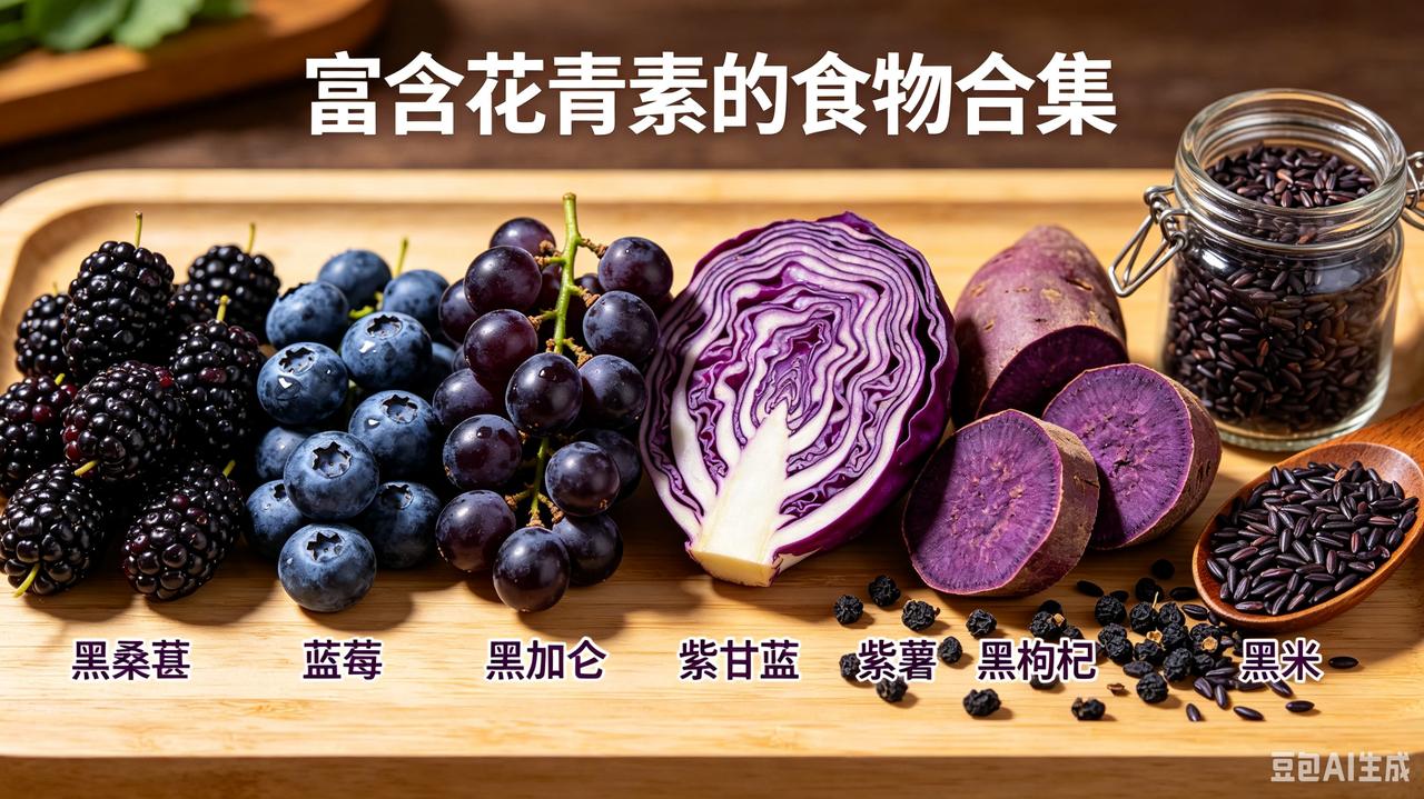 富含花青素食物大全（从高到低排序，日常好获取）花青素是强抗氧化、护眼、抗衰
