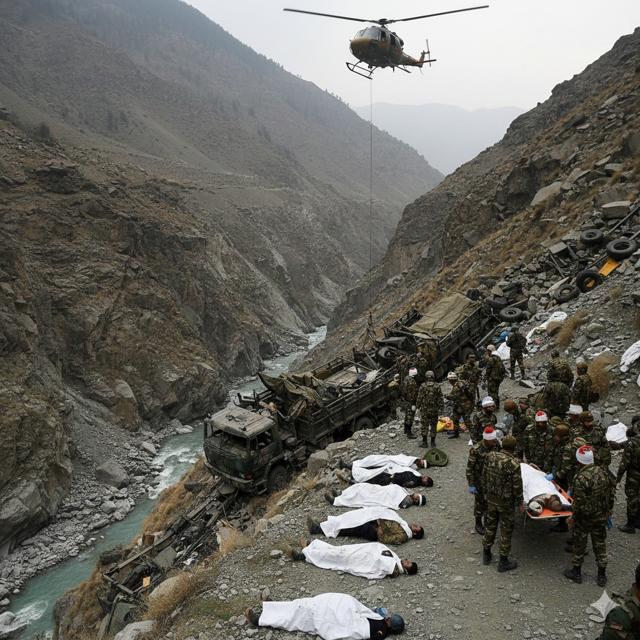 “雪域惊魂：印军装甲车坠崖悲剧，莫迪哀悼背后的基建缺陷与战略困局”