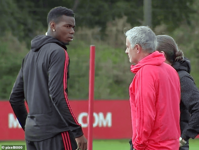 穆里尼奥当年亲自泄密要卖马夏尔, 并故意公开和博格巴争执