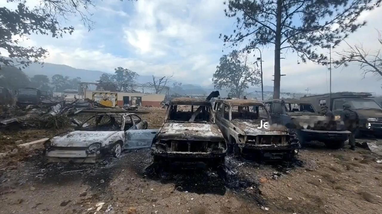 委内瑞拉总统睡梦中被绑，负责他安保任务的军事基地其实受损并不严重，从目前公开画面