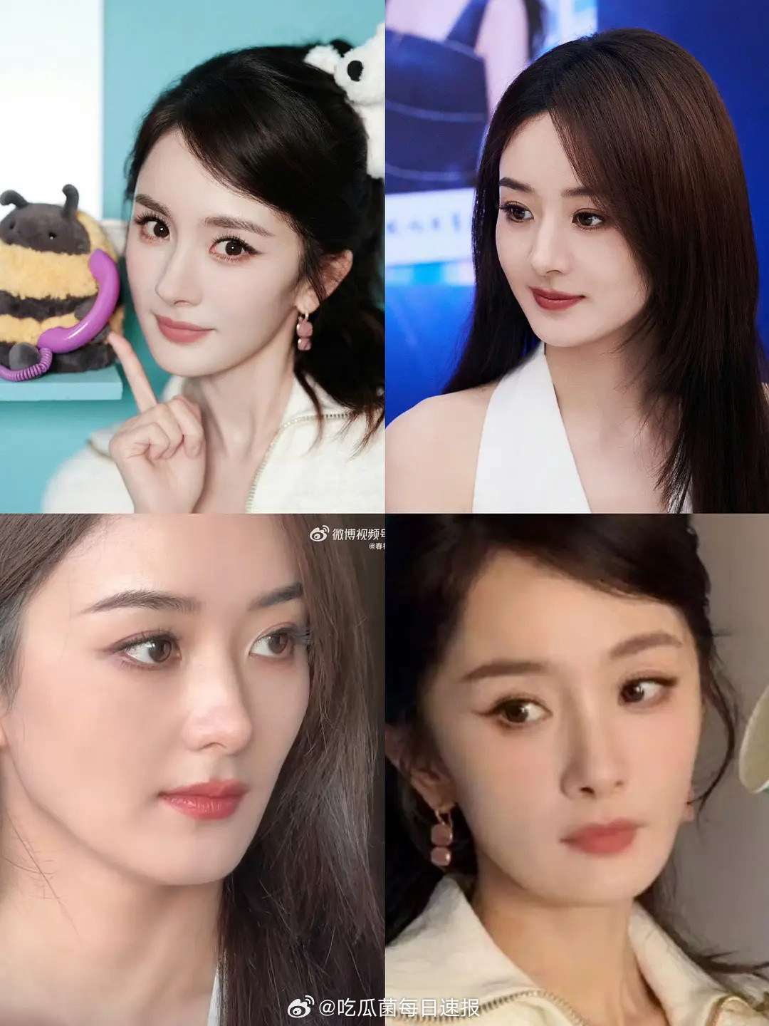 赵丽颖、杨幂近期活动生图，我的妈呀，好漂亮啊！状态好棒！​​​