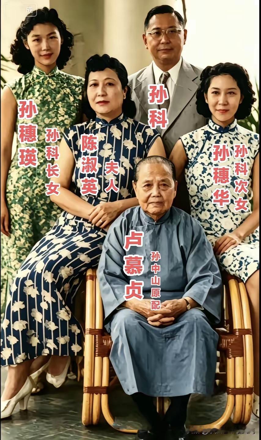 王铎：孙中山的原配夫人、儿子孙科和孙女