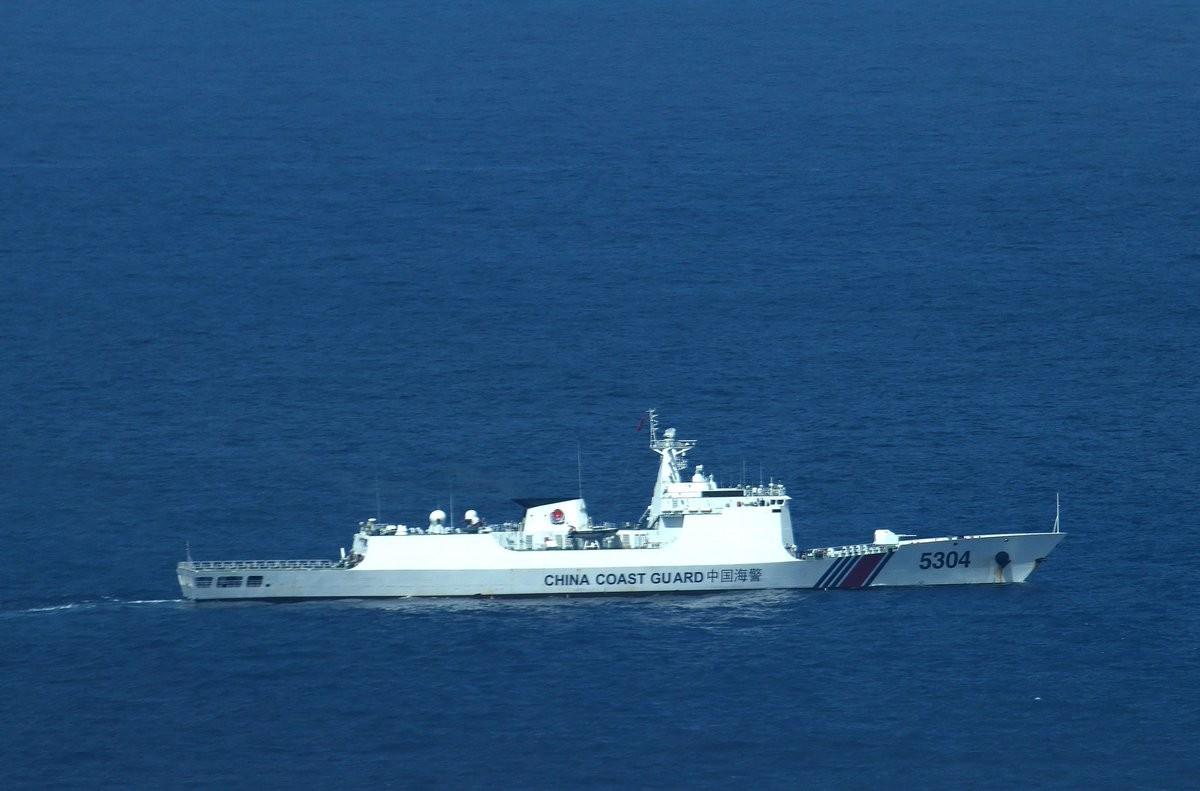 6月21日，菲律宾海警少将塔里埃拉对外发声炒作，称中国海警5304舰自6月16日