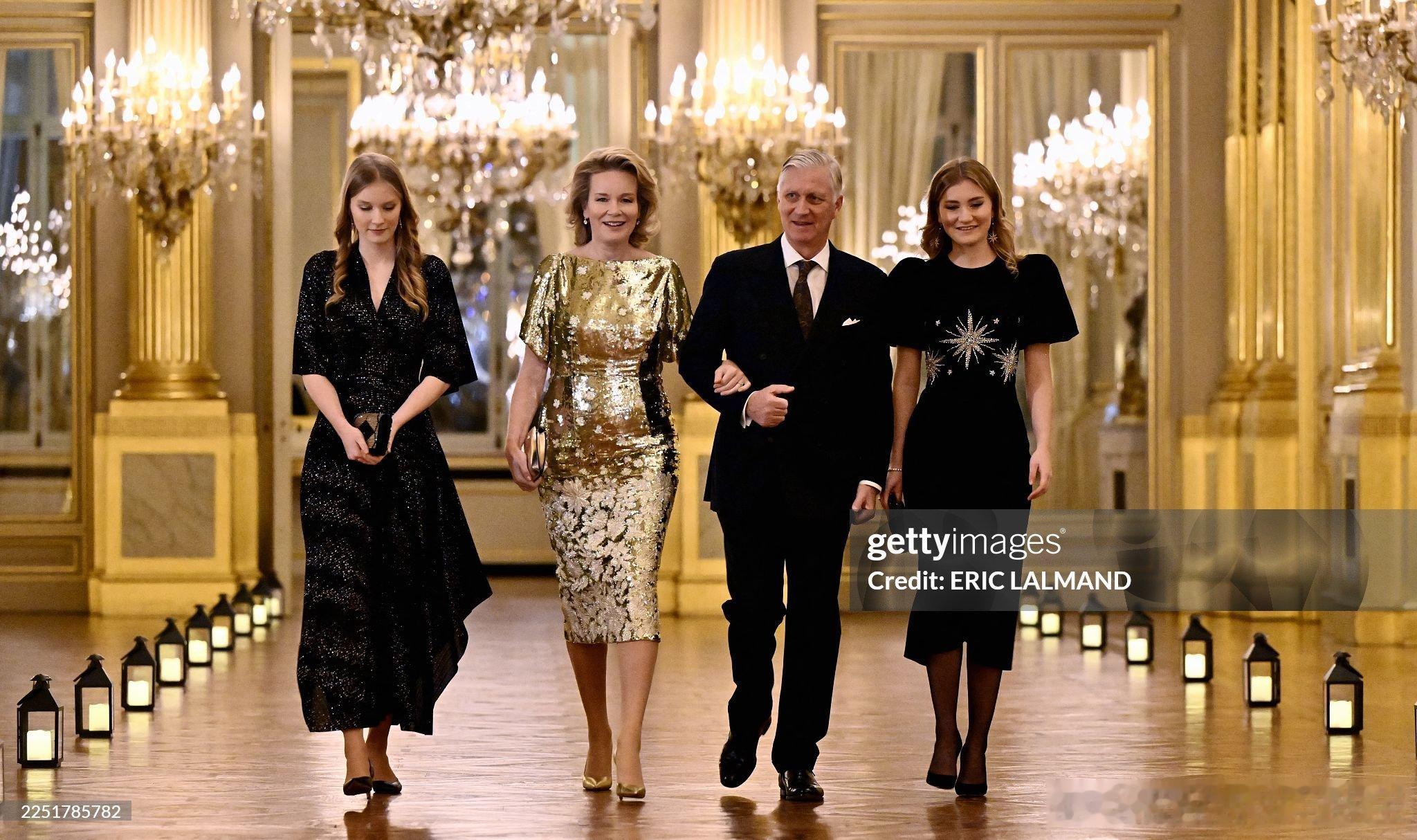 新闻2025.12.17比利时王室成员出席一年一度的圣诞音乐会活动，今年继续