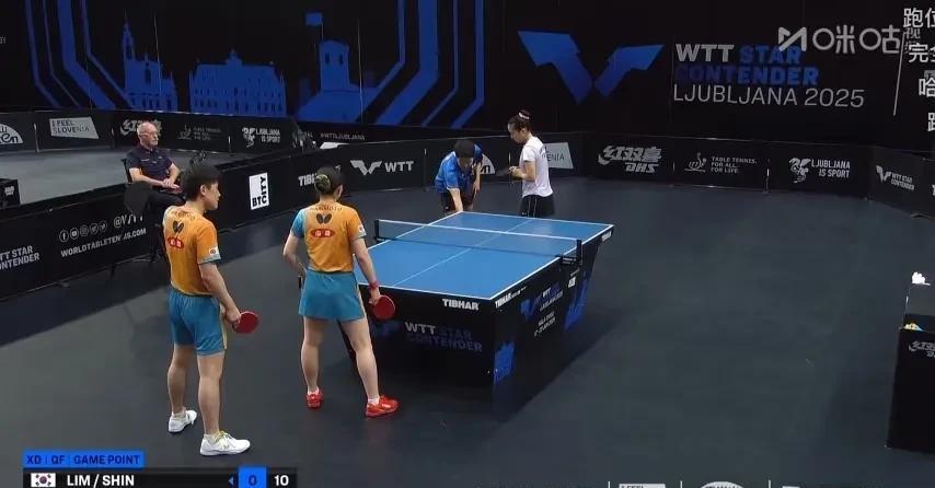 张本兄妹这真的是快乐乒乓。张本美和和哥哥配混双，哥哥只会对她笑嘻嘻而不像内谁。