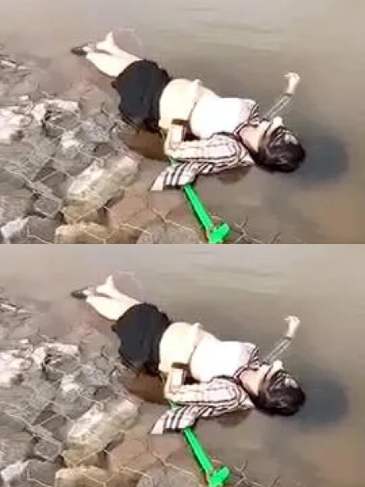 都说钓鱼佬从不空军，这次真钓上来个大家伙……湖南益阳这位钓友，当场被吓得腿都