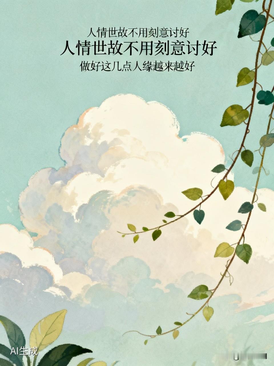 人情世故不用刻意讨好，做好这几点人缘越来越好很多人一辈子吃亏，都是没摸透最