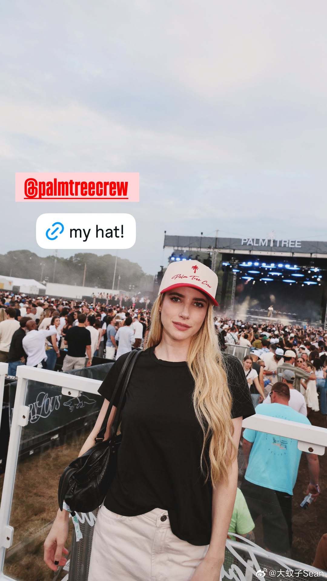 EmmaRoberts艾玛罗伯茨在汉普顿参加了PalmTreeMusic