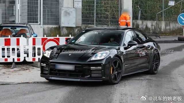 保时捷Panamera家族新猛兽TurboGT原型车谍照炸场，纽北赛道实测画面