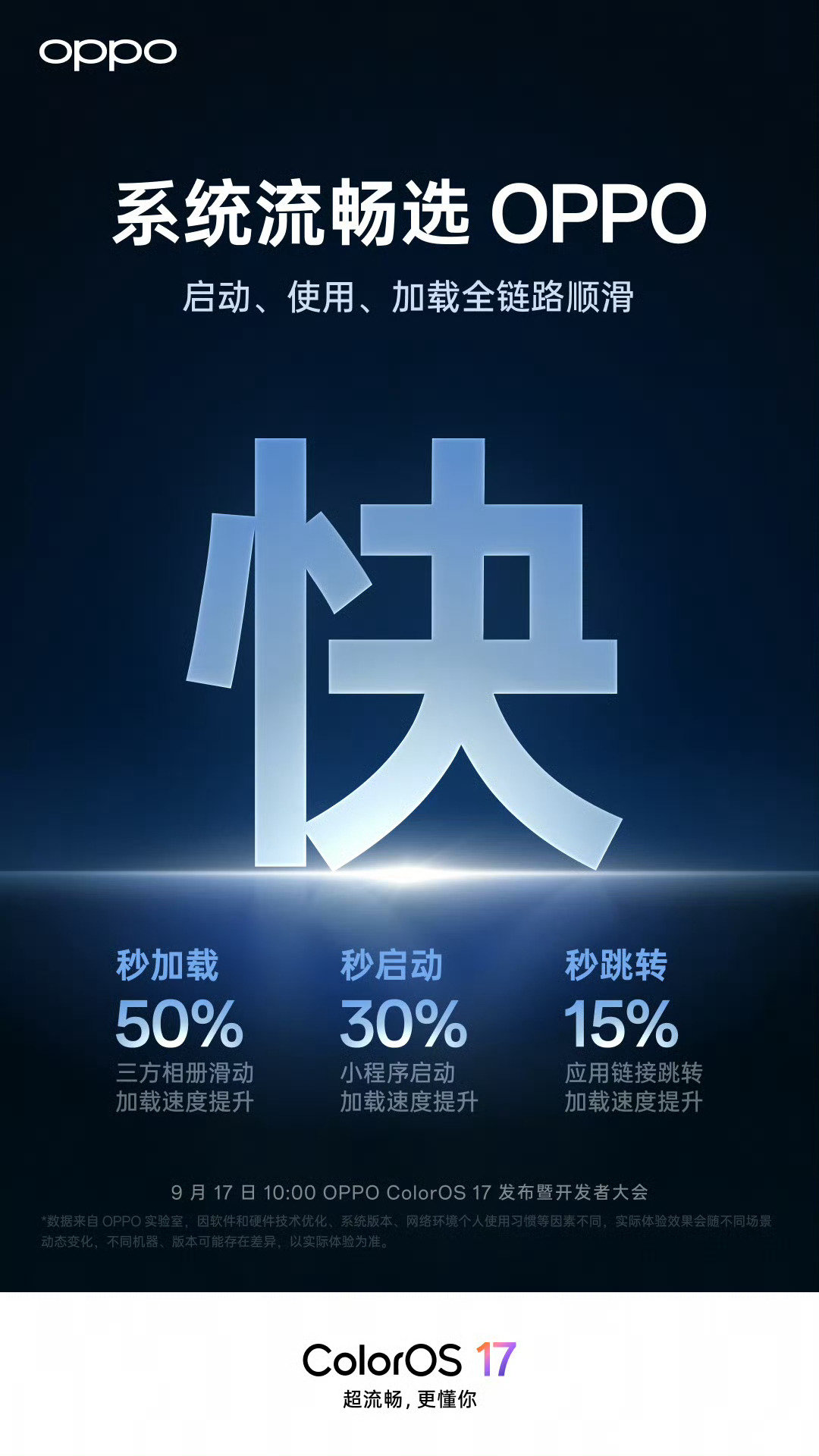 ColorOS17这波细节优化还挺实在的第三方App调用系统相册，加载响应更快；后台也更稳，全新「记